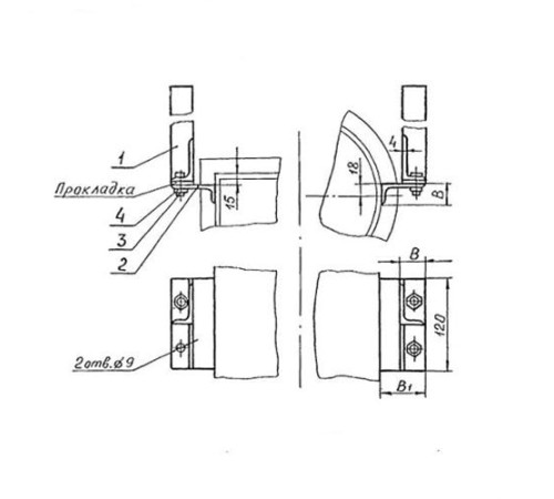 Подвески судовых трубопроводов Тип 4 в Могилёве