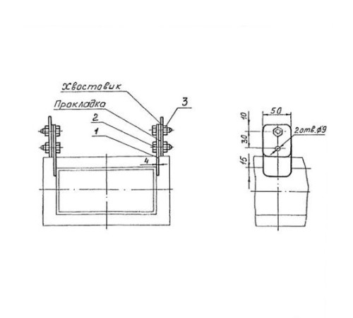 Подвески судовых трубопроводов Тип 3 в Могилёве