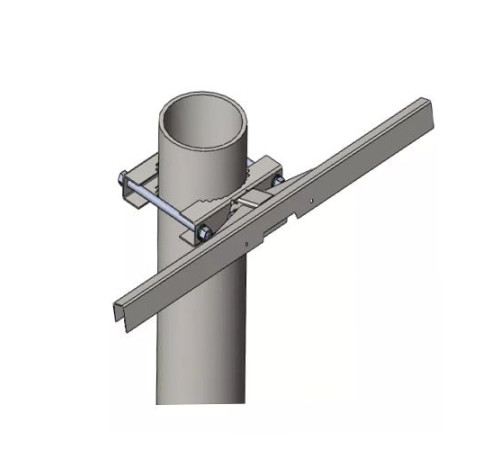 Крепления трубопроводов к металлическим колоннам в Могилёве