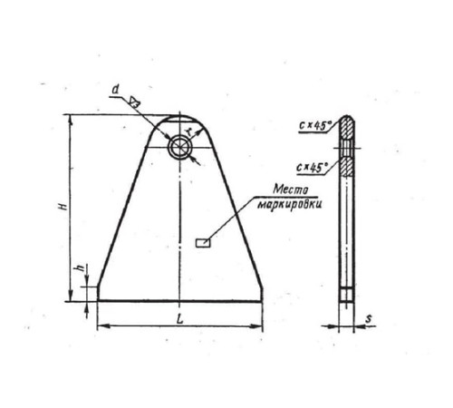 Плавники приварные с накладкой в Могилёве от Спецметаллстрой