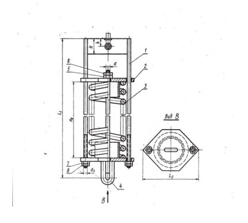 Блоки пружин подвесок стальных трубопроводов в Могилёве