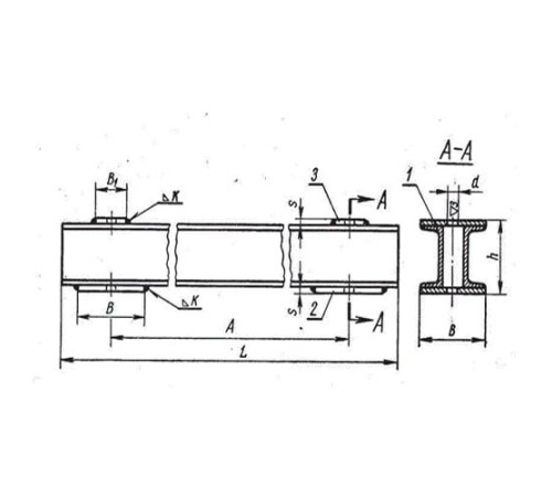 Балки опорных подвесок трубопроводов в Могилёве