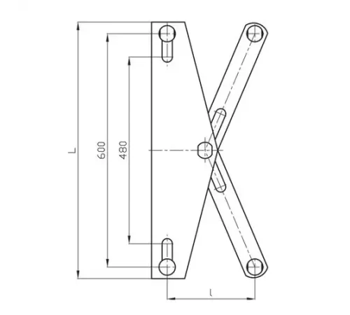 Коромысла типа 2КЛ для ЛЭП в Могилёве