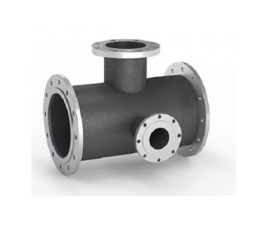 Тройники фланцевые с пожарной подставкой чугунные в Могилёве