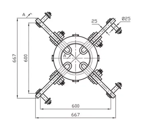 Коромысла лучевые типа КЛ в Могилёве для ЛЭП