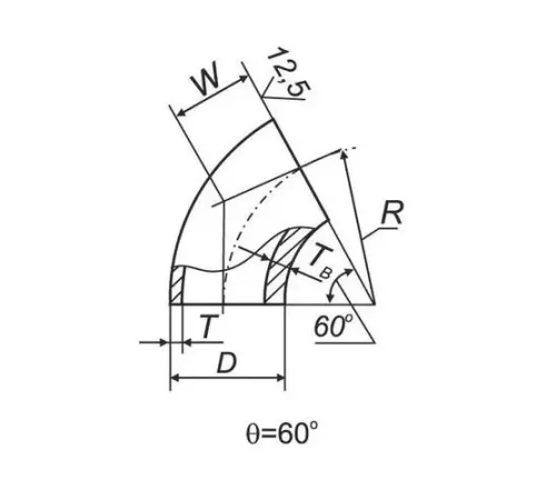 Отводы 60° в ВУС изоляции в Могилёве с доставкой по Беларуси