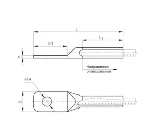 Аппаратные зажимы типа А1М в Могилёве для ЛЭП