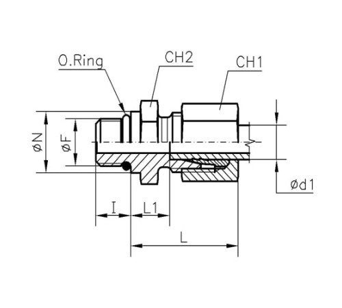 Штуцеры ввертные UNF с уплотнением в Могилёве