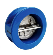 Чугунные обратные двухстворчатые межфланцевые клапаны