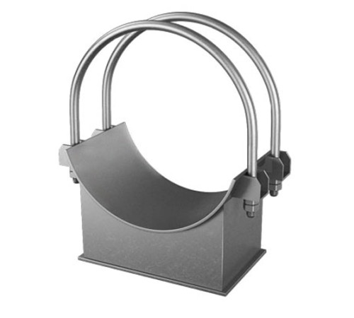 Двуххомутовые скользящие опоры для труб в Могилёве