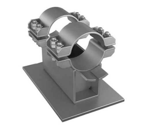 Хомутовые направляющие опоры для труб в Могилёве