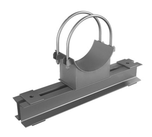 Хомутовые блоки с опорной балкой в Могилёве для трубопроводов