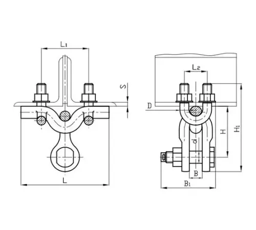 Узлы крепления типа КГ для ЛЭП в Могилёве