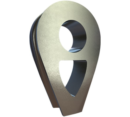 Коуши DIN 3091 стальные в Могилёве для канатов