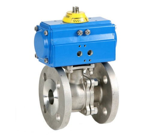 Шаровые фланцевые краны с приводом в Могилёве для юрлиц