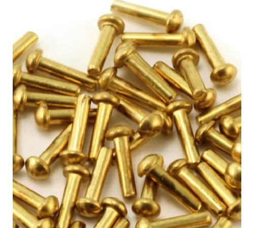 Латунные заклепки с полукруглой головкой в Могилёве