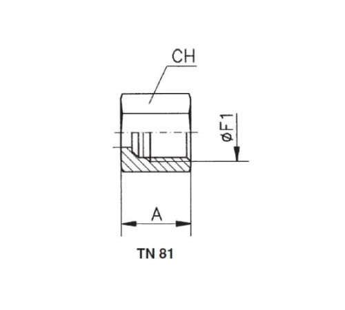 Накидные гайки TN81 и врезные кольца TN88 в Могилёве