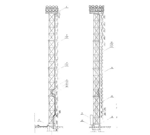 Мачты осветительные в Могилёве для юридических лиц