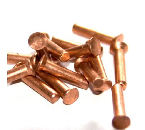 Медные заклепки с потайной головкой в Могилёве