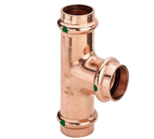 Медные пресс тройники в Могилёве для трубопроводов