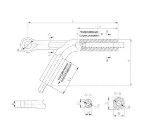 Натяжные прессуемые зажимы НАСУС в Могилёве