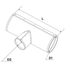Оболочки на теплоизоляционные переходные тройники