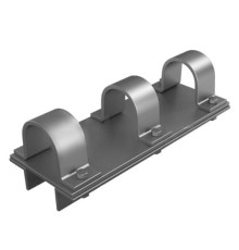 Однорядная опора со сплошным основанием