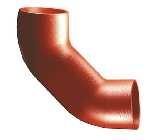 Отводы 88° из двух колен в Могилёве (Беларусь)