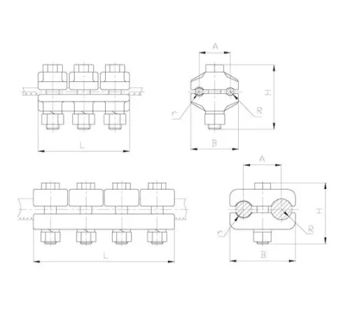 Плашечные зажимы типа ПАМ в Могилёве и Беларуси