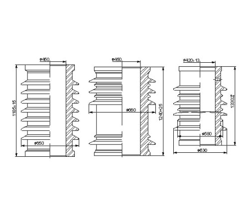 Покрышки для трансформаторов напряжения 110 кВ в Могилёве