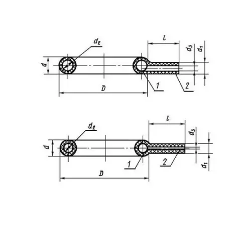 Резинотканевые прокладки полые круглого сечения в Могилёве