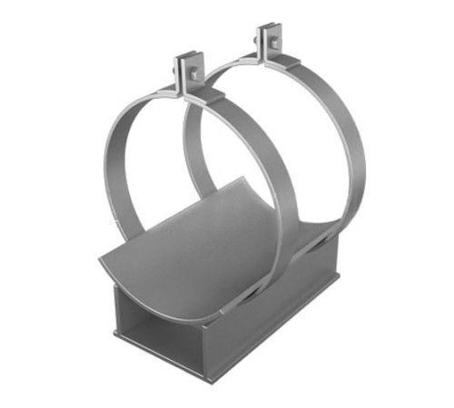 Скользящие подкладные опоры в футляре для труб ППУ в Могилёве