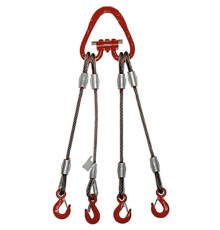 Строп канатный черырехветвевой