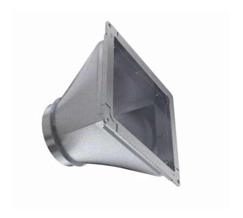 Титановые переходы круг-прямоугольник в Могилёве для воздуховодов