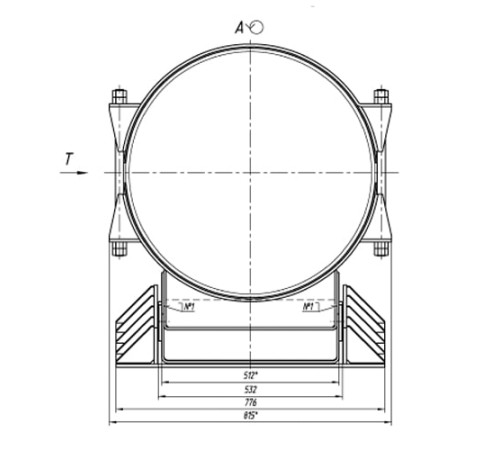 Опоры ТПР.08.13.00.000 в Могилёве для трубопроводов