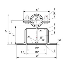 Опоры ТПР.08.17(2).00.000