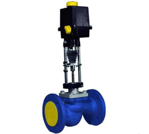 Запорные фланцевые вентили-клапаны с электроприводом в Могилёве